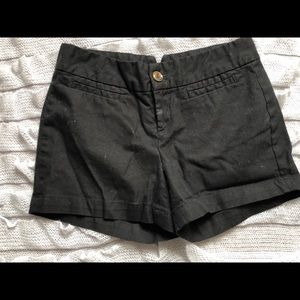 Banana Republic black shorts